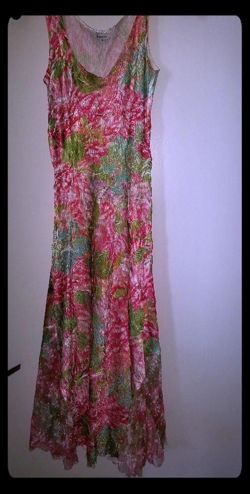 Dress - pink floral